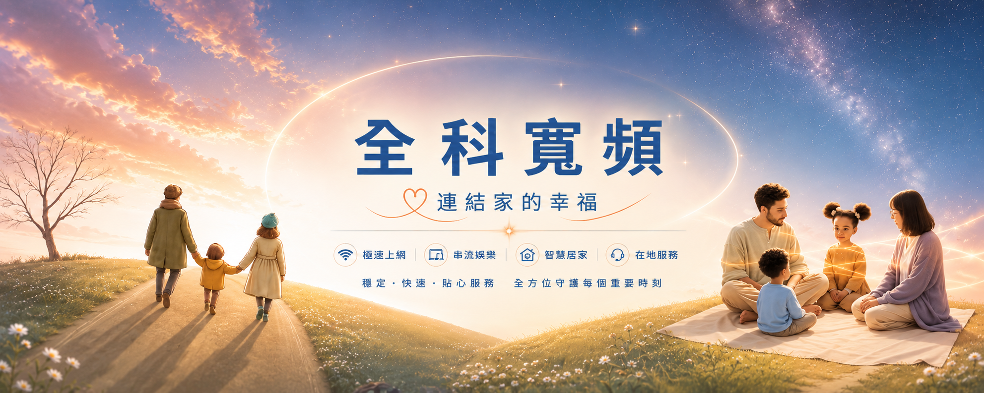 每個家，都值得一條好網路